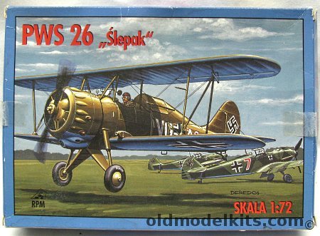 RPM 1/72 PWS-26 'Slepak' - Romanian / USSR / Luftwaffe plastic model kit